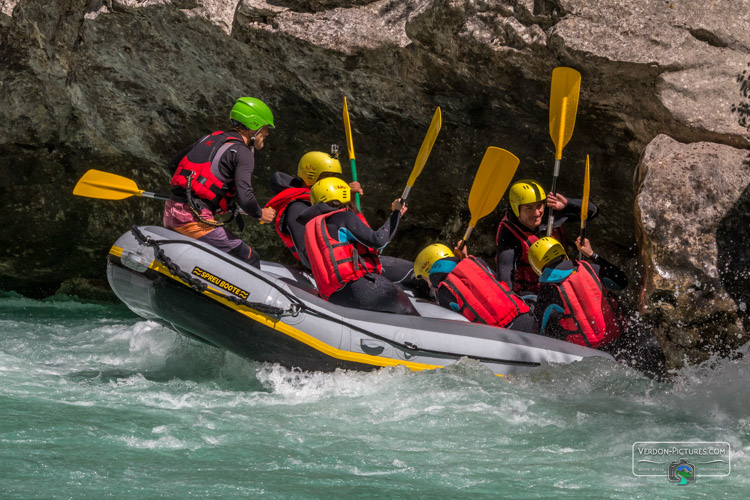 photo raft rafting verdon